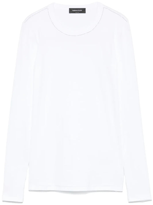 Filo Diamante-Detail T-Shirt