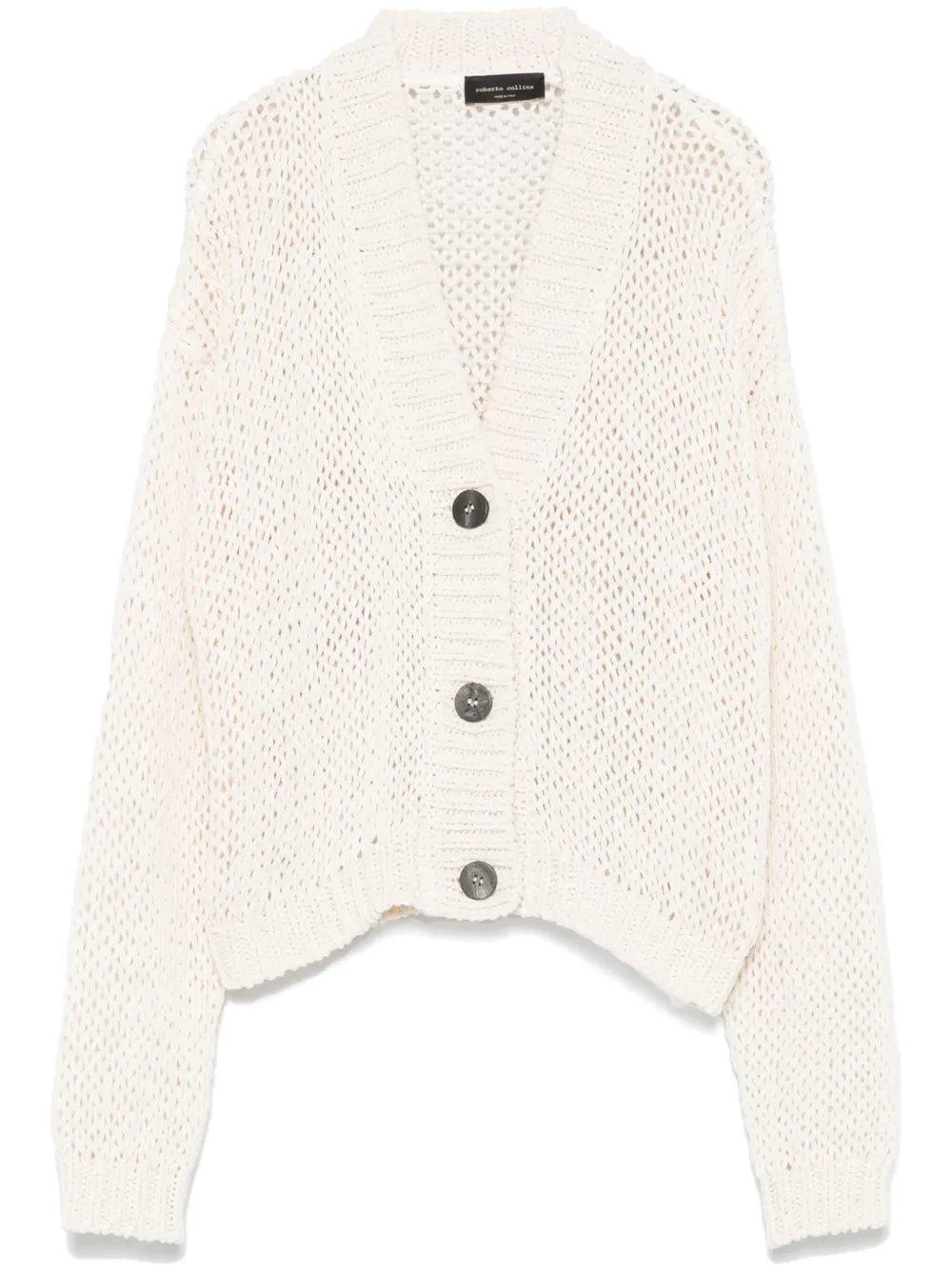 Drop-Shoulder Cardigan