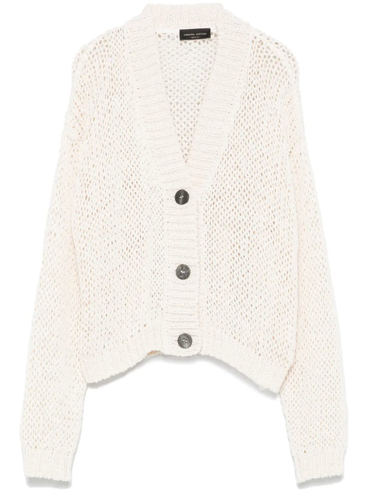 Drop-Shoulder Cardigan