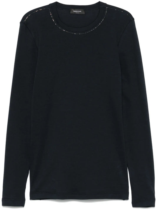 Filo Diamante-Detail T-Shirt