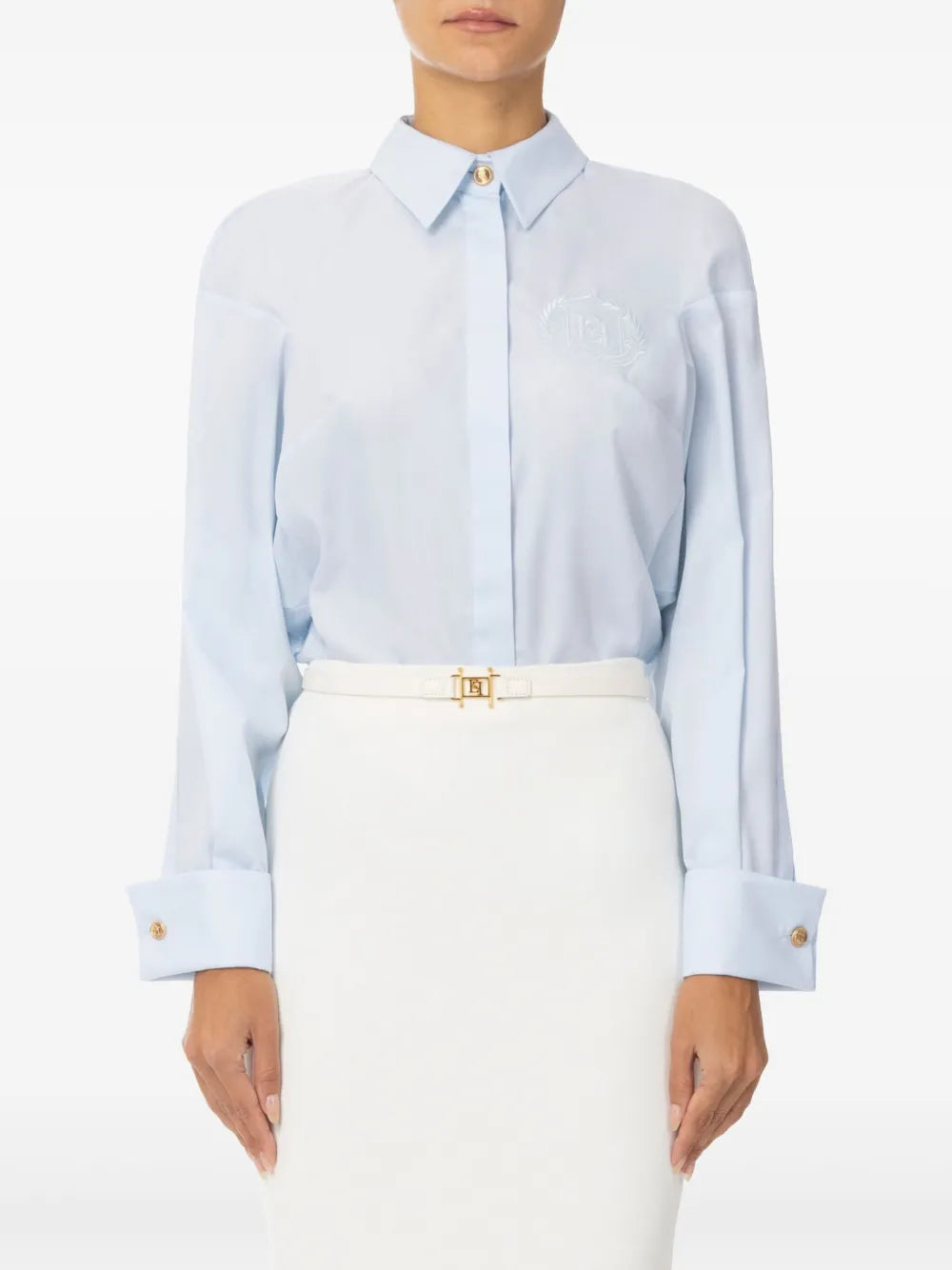 Embroidered Cotton Shirt