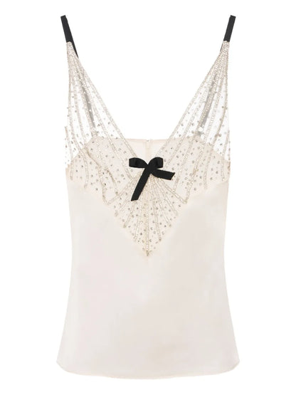 Crystal-Embellished Top