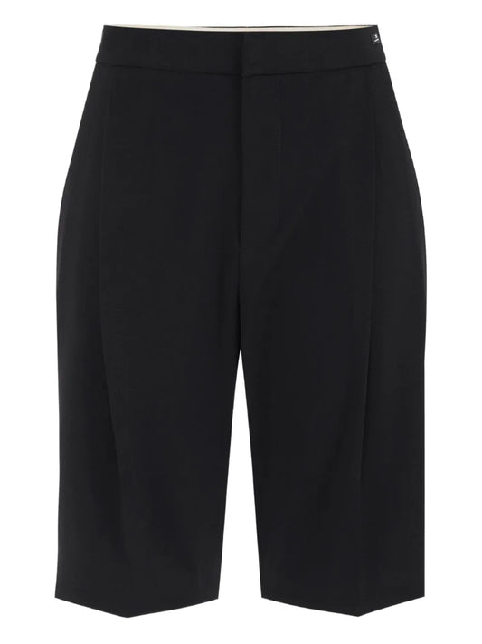 Knee-Length Tailored Shorts