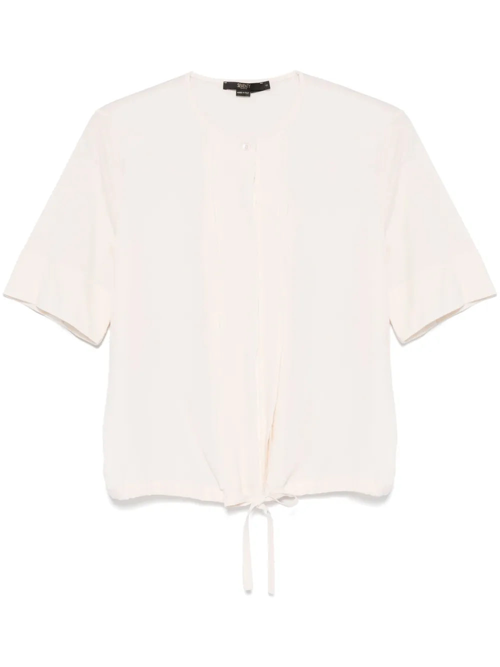Pleat-Detailed Shirt