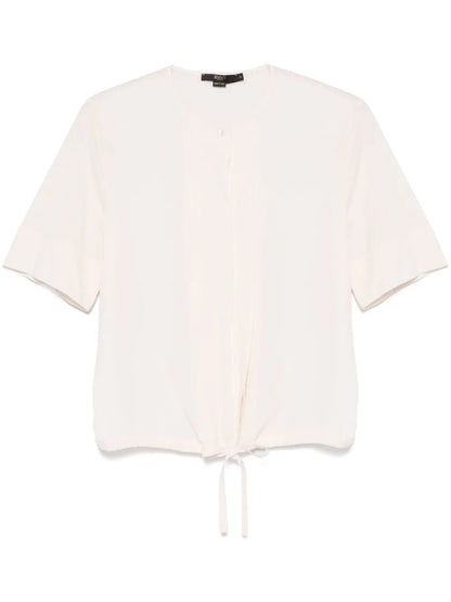 Pleat-Detailed Shirt