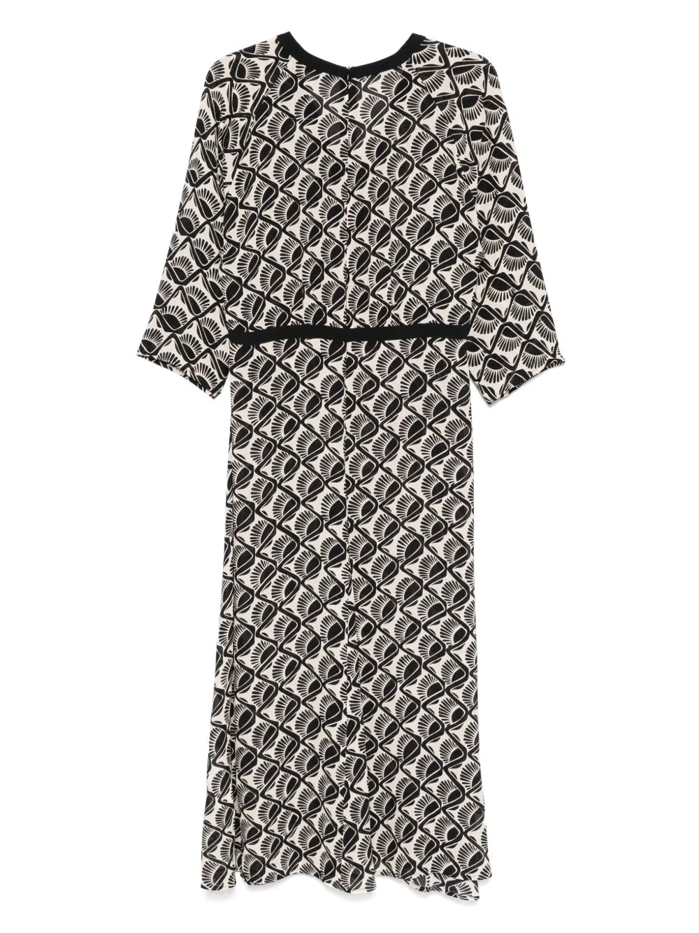 Printed Midi Dress