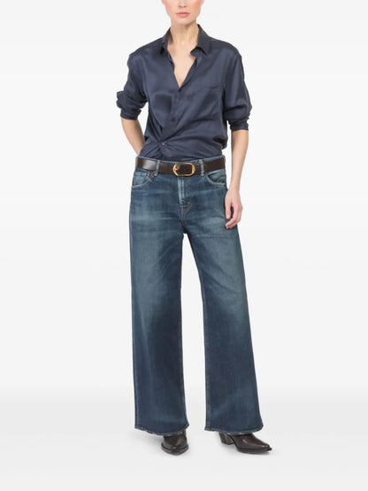 Wide-Leg Jeans
