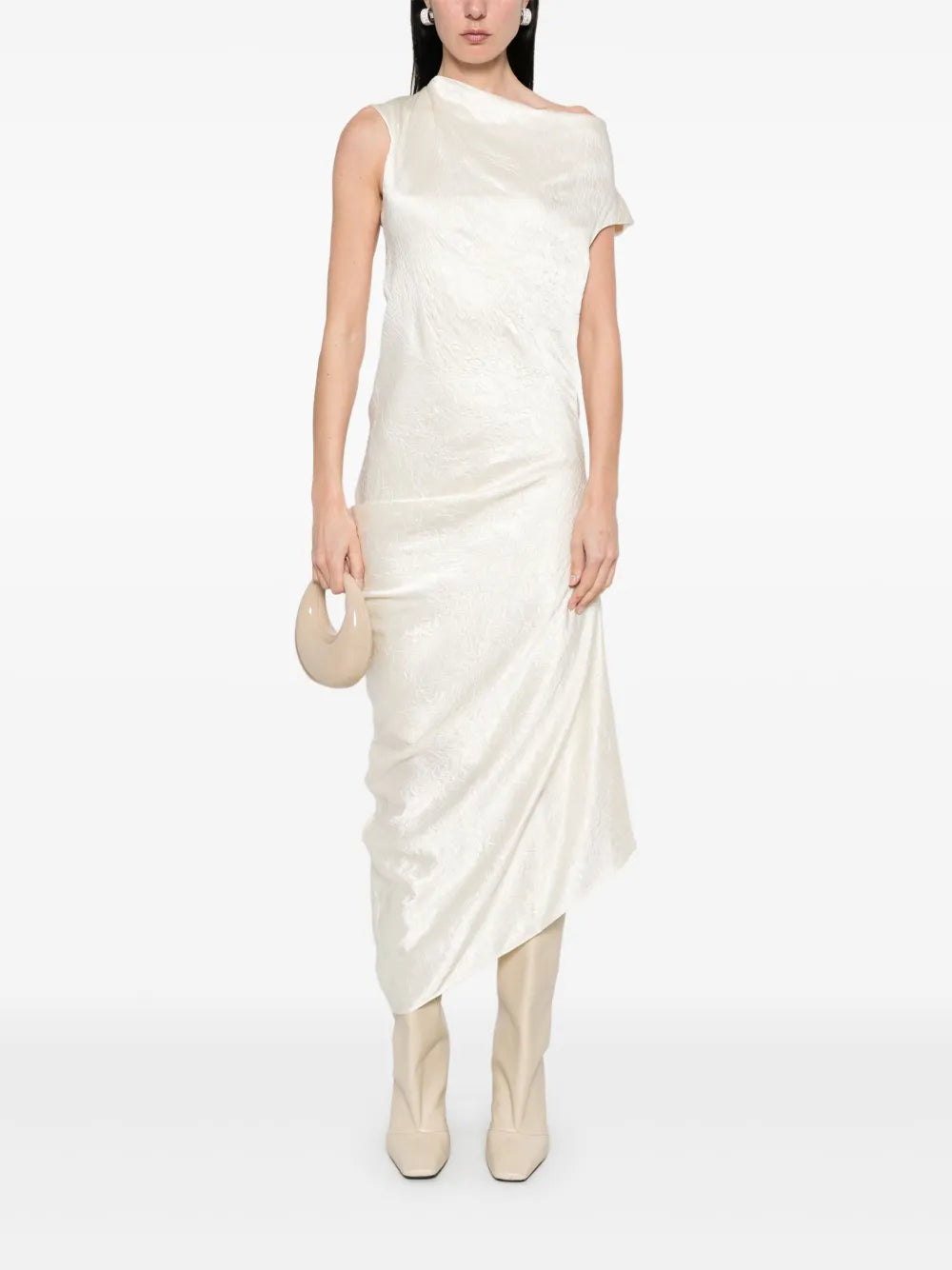 Asymmetric Midi Dress