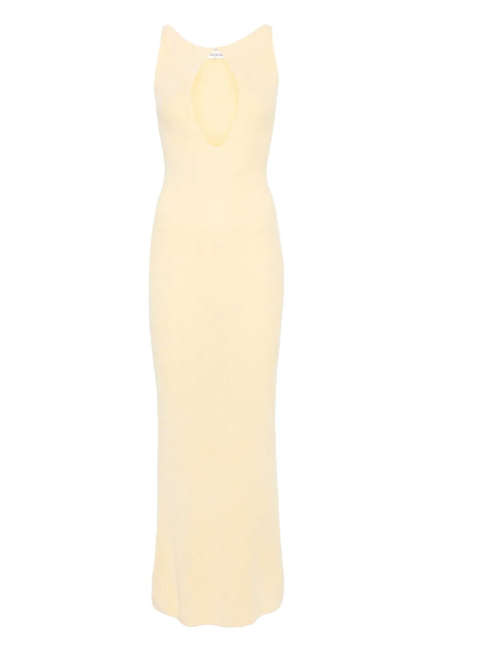 Ribbed-Knit Maxi Dress
