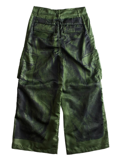 Trompe L'Oeil-Print Trousers