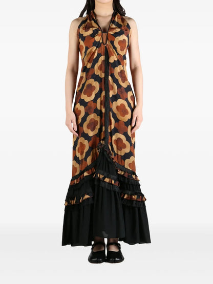 Silk Maxi Dress