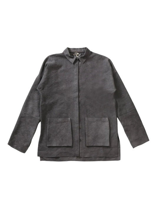 Linen-Blend Shirt
