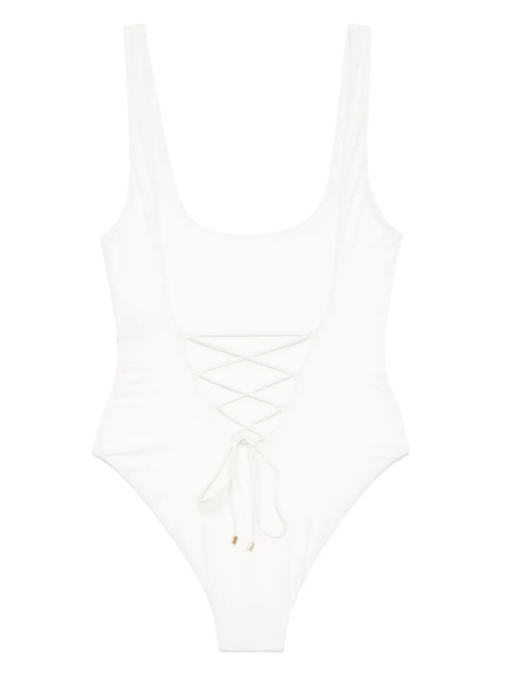 Lace-Up One Piece