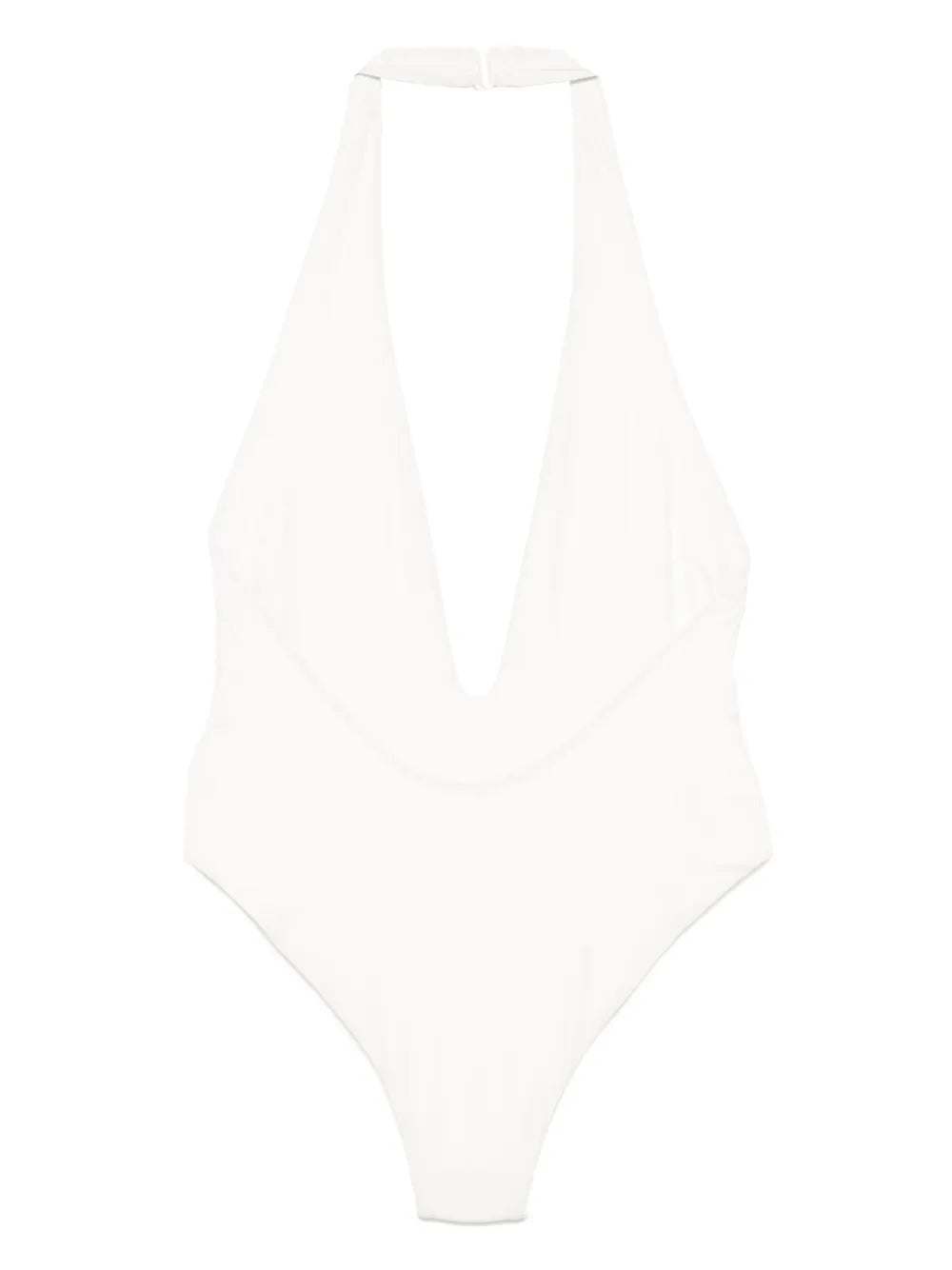 Echauffe Swim Halter Plunge One Piece
