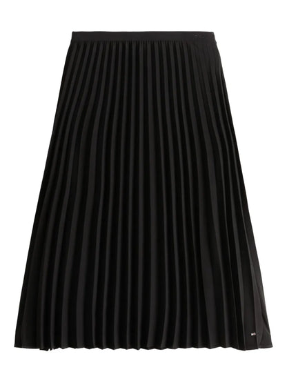 Pleated Midi Skirt