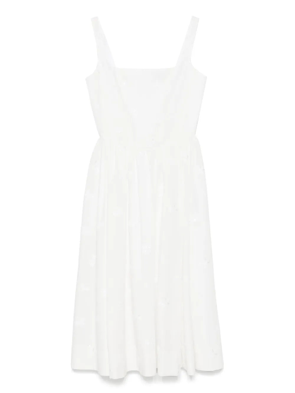 Embroidered Midi Dress