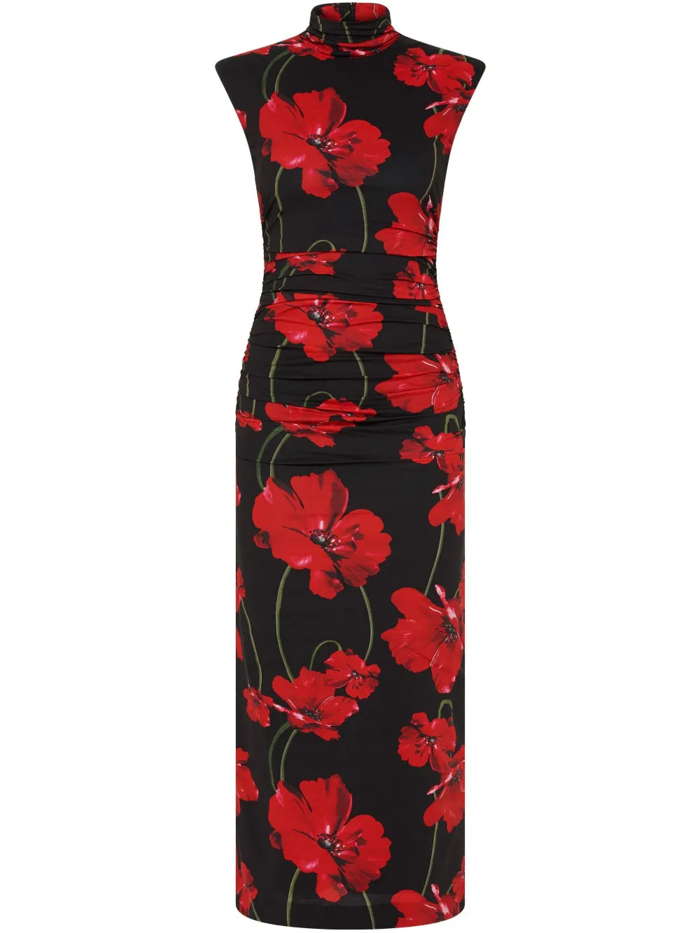 Poppy Fields Midi Dress