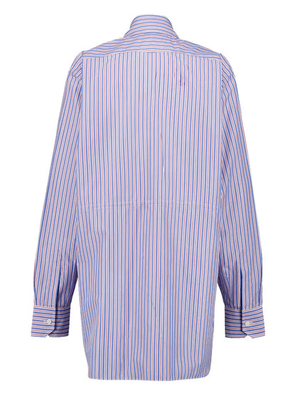 Striped Poplin Shirt