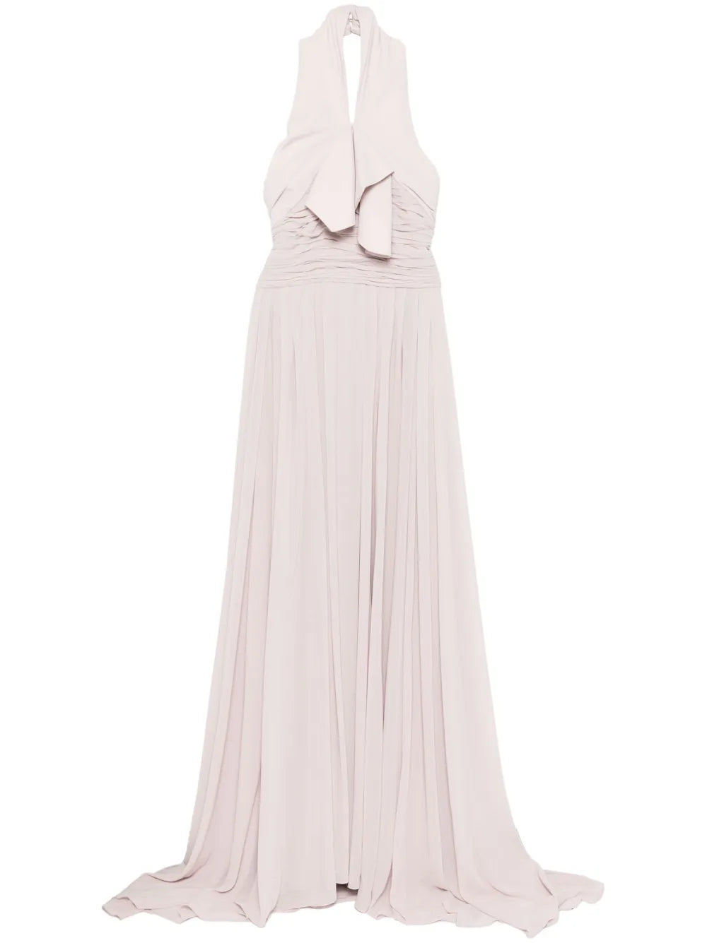 Crepe Long Dress