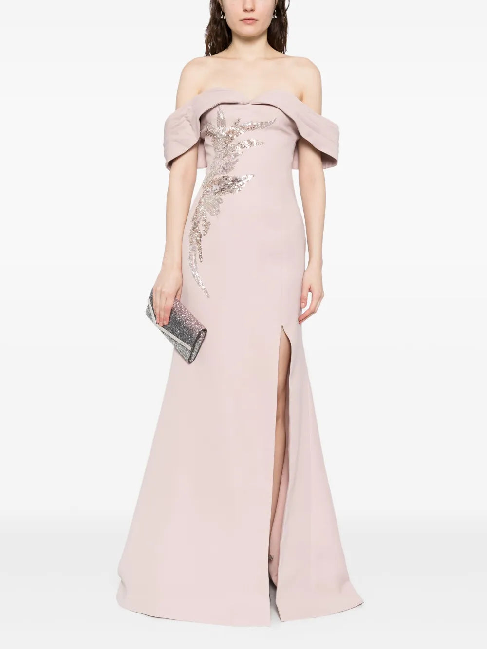 Embellished Long Dress