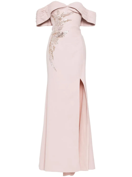 Embellished Long Dress