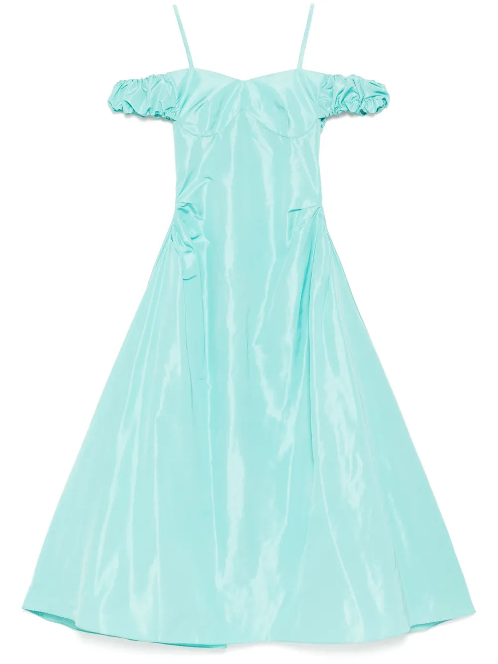 Midi Taffeta Dress