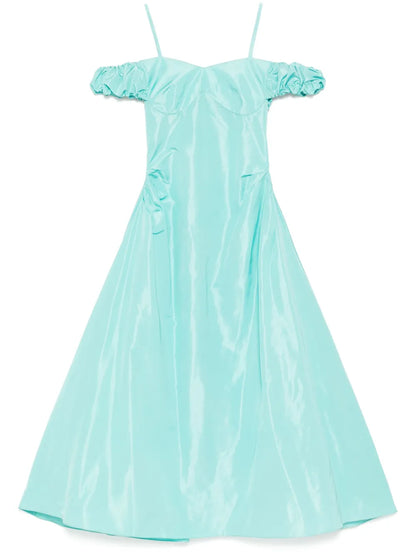 Midi Taffeta Dress
