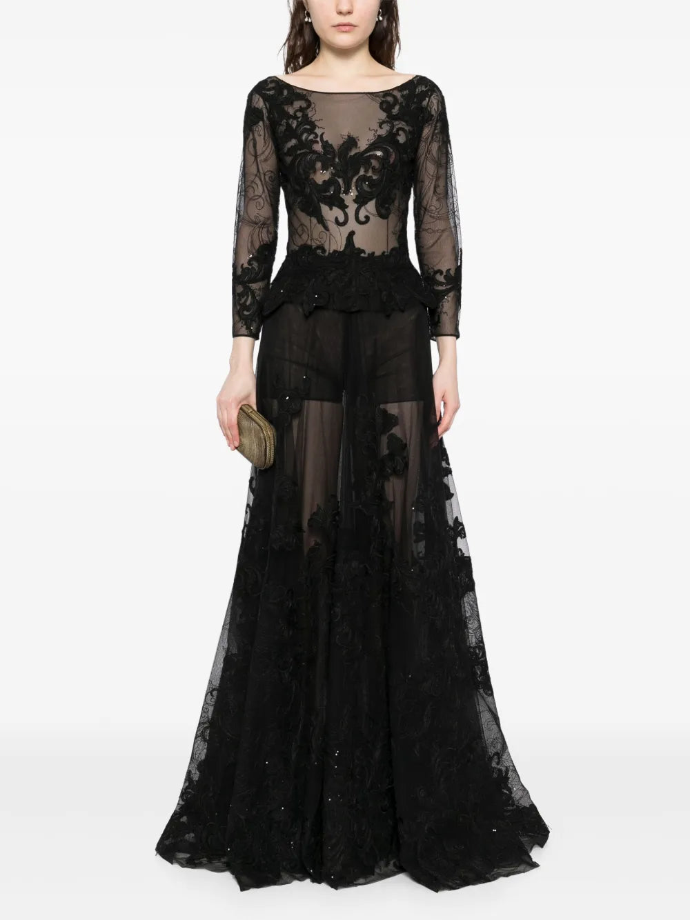 Embroidered Long Dress