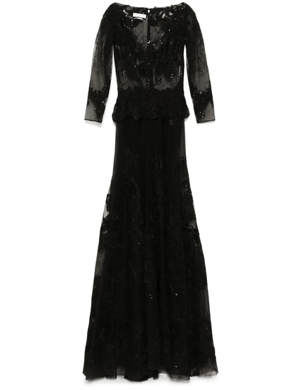 Embroidered Long Dress