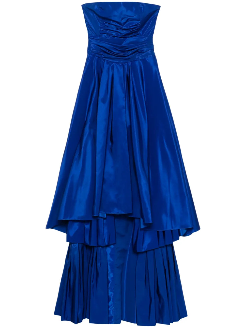 Strapless Taffeta Dress