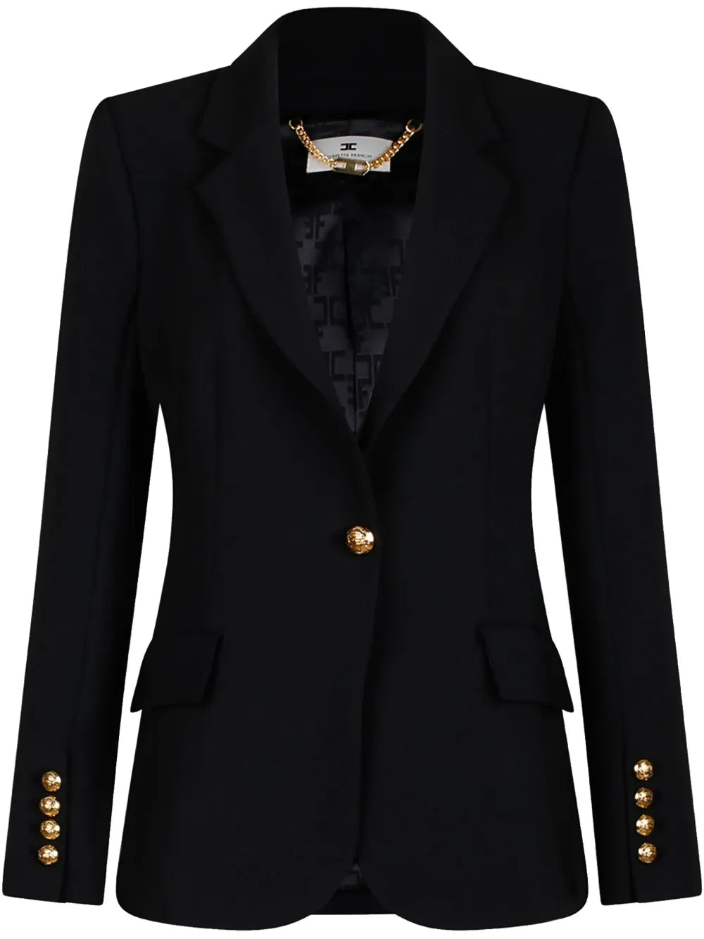 Notched Lapels Blazer