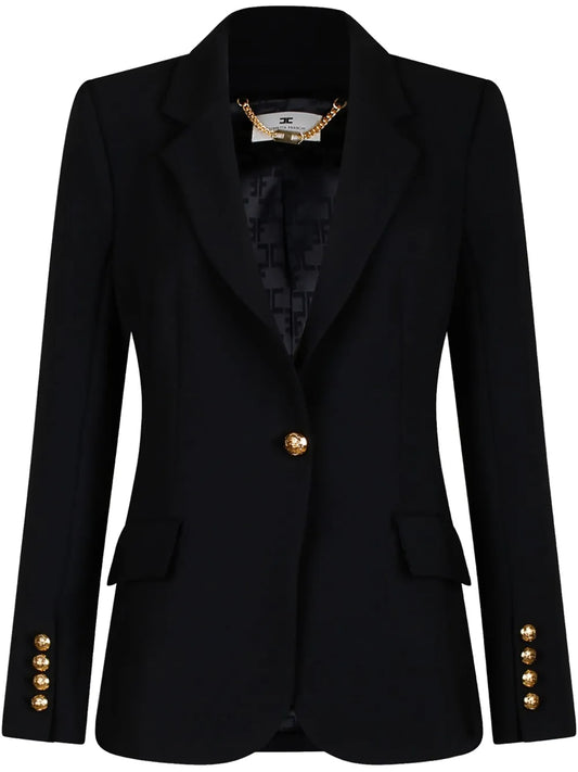Notched Lapels Blazer