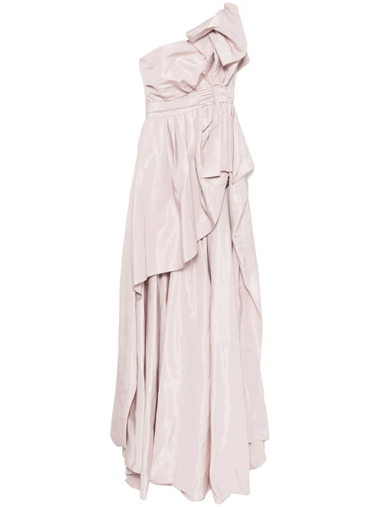 Strapless Taffeta Dress