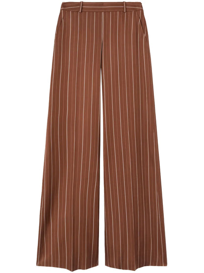 Pinstriped Palazzo Pants