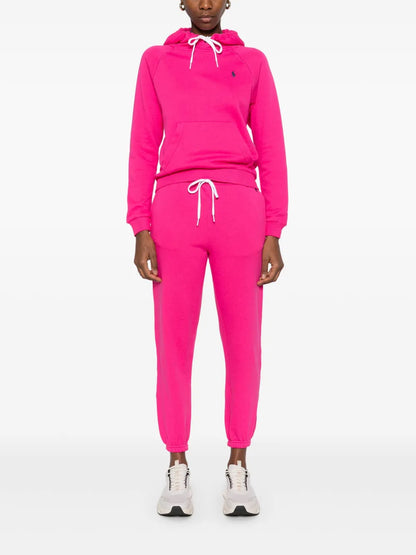 Polo Pony-Embroidered Cotton Hoodie