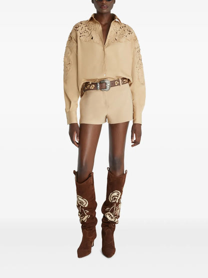 Crepe Shorts