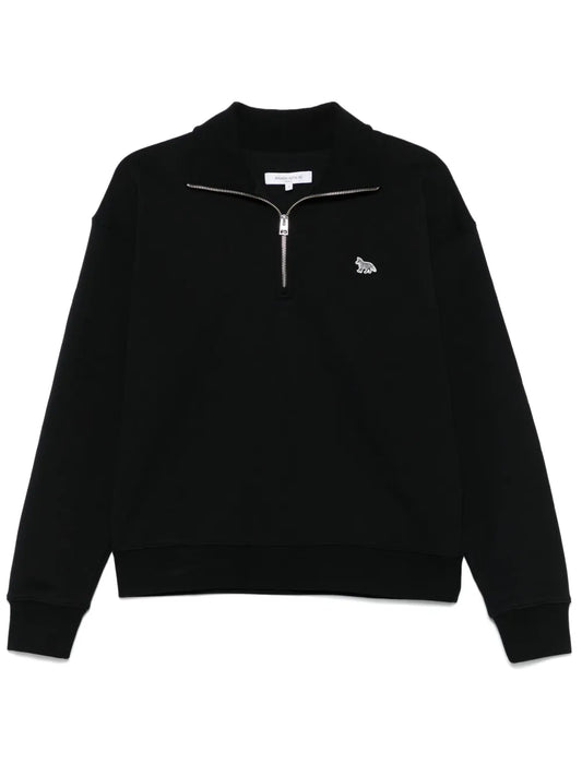 Baby Fox-Patch Sweatshirt