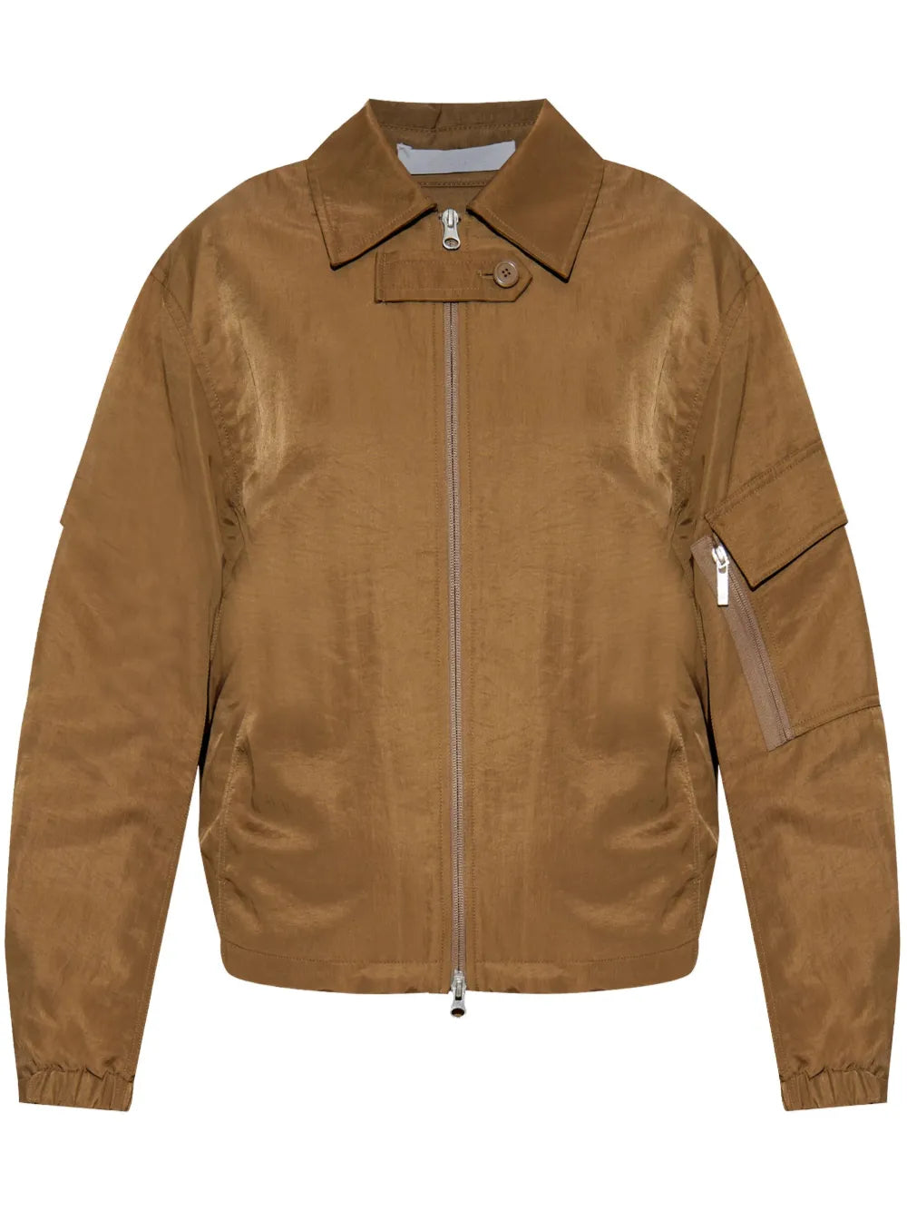 Creased Ma1 Bomber Jacket