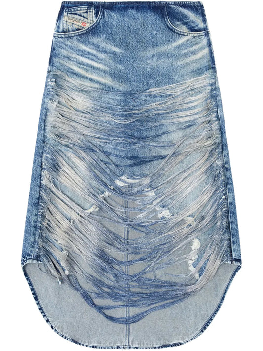 Frayed Skirt