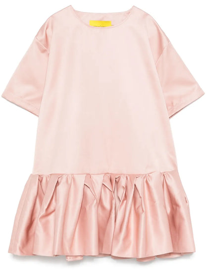 Ruffled-Skirt Mini Dress