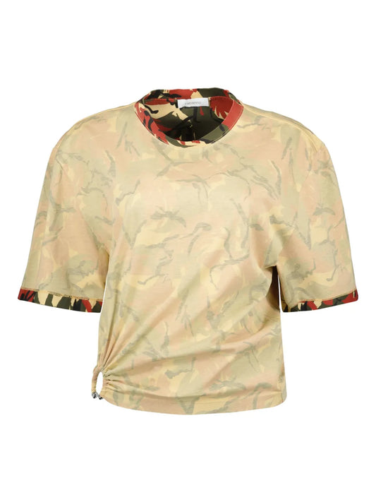 Camouflage-Print T-Shirt