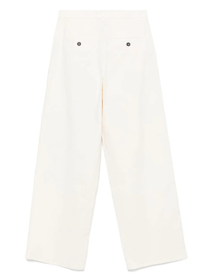 Twill-Weave Trousers