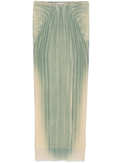 Spiral Maxi Skirt