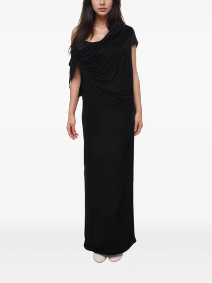 Draped Gown Dress