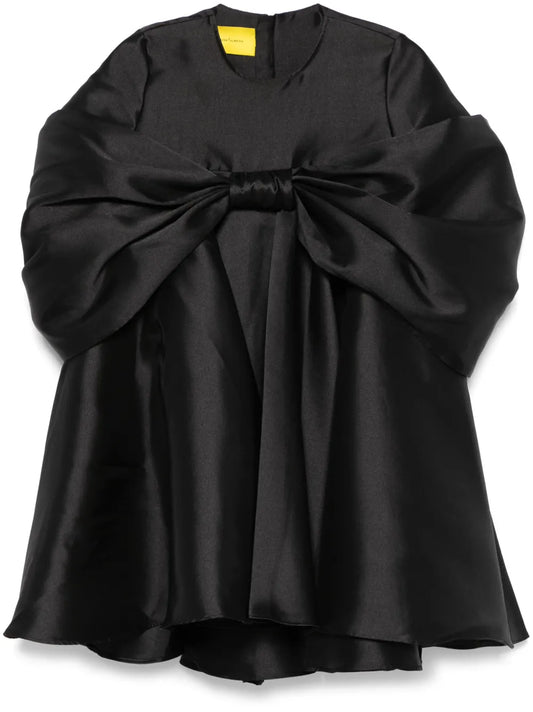 Mikado Bow Midi Dress