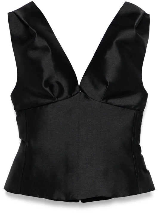 Draped Off-Shoulder Top