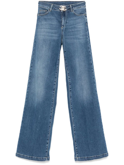 Belted Jeans