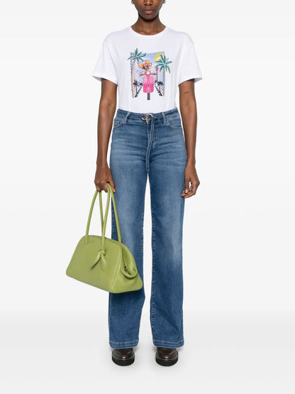 Belted Jeans