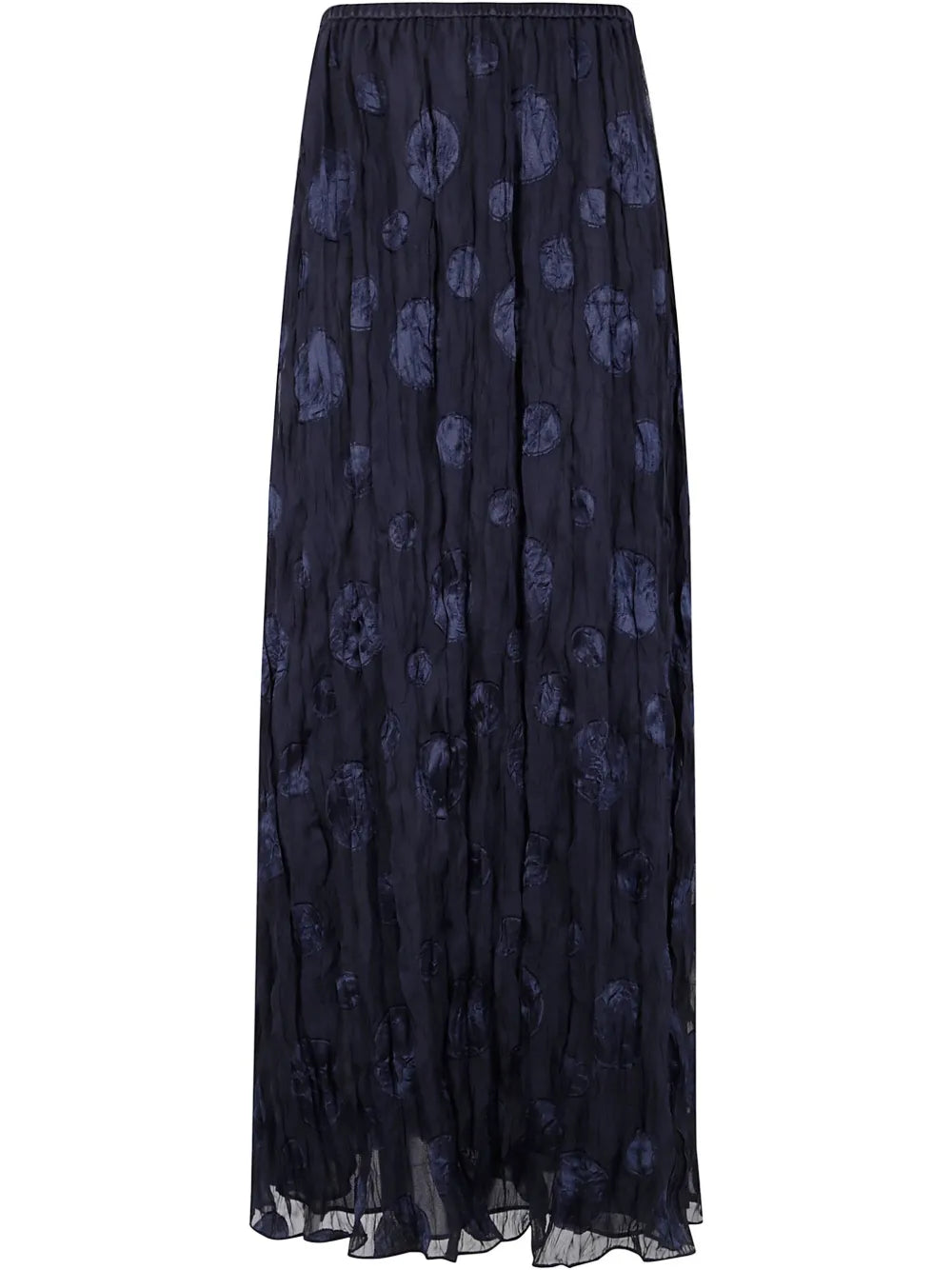Patterned-Jacquard Maxi Skirt