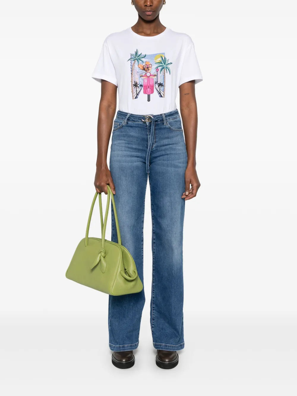 Crystal-Embellished T-Shirt